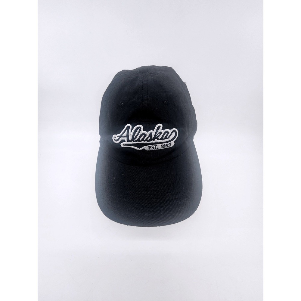 Arctic Circle Enterprises Alaska Est 1959 Black Snapback Hat Baseball Cap Cotton